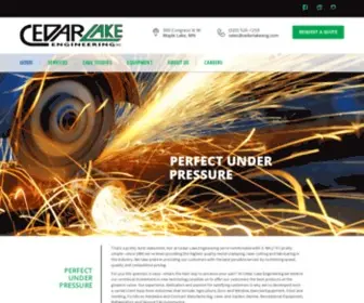 Cedarlakeeng.com(Cedar Lake Engineering) Screenshot