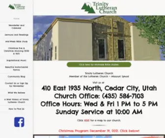 Cedarlutheran.org(Cedarlutheran) Screenshot