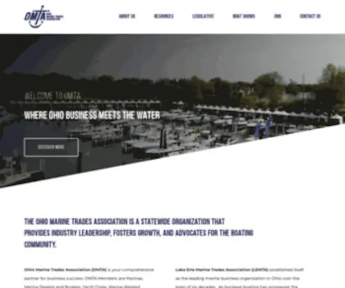 Cedarpointboatshow.com(August 2021) Screenshot