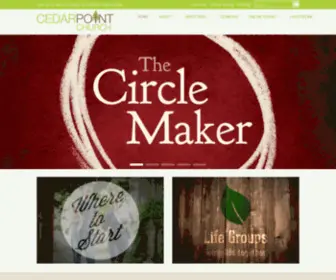 Cedarpointmaryville.org(Cedar Point Church) Screenshot