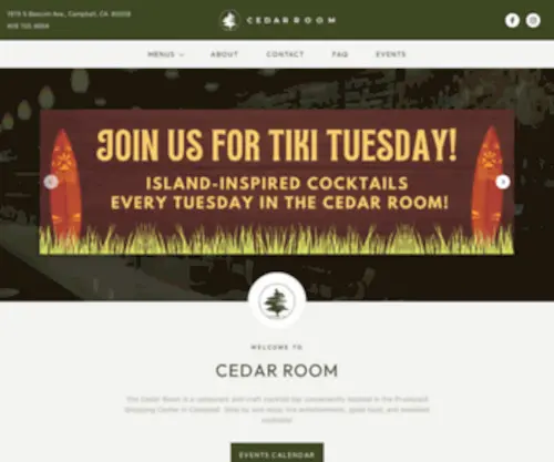 Cedarroomlive.com(Cedar Room) Screenshot