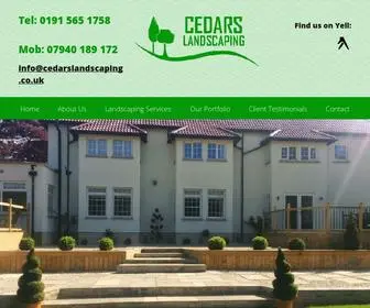 Cedarslandscaping.co.uk(Cedars Landscaping) Screenshot