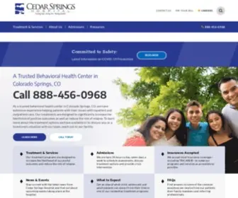 Cedarspringsbhs.com(Cedarspringsbhs) Screenshot