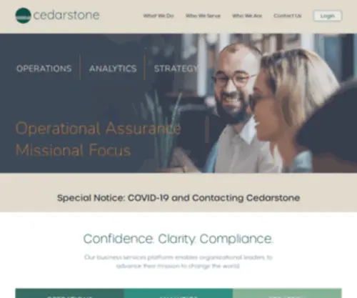 Cedarstonepartners.com(Edarstone Holdings LLC) Screenshot