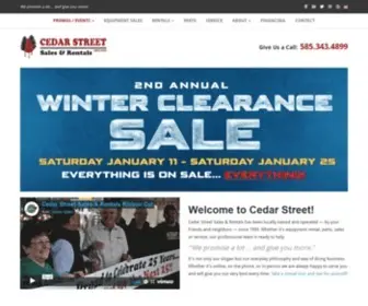 Cedarstreetonline.com Screenshot