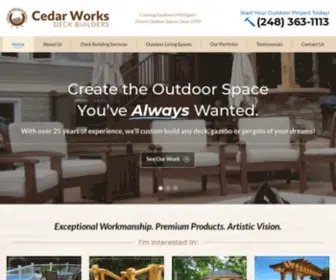 Cedarworks.net(Cedar Works) Screenshot