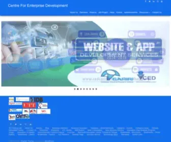 Cedcariri.com(Centre For Enterprise Development) Screenshot