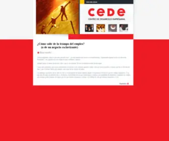 Cede.com.mx(Centro de Desarrollo Empresarial) Screenshot