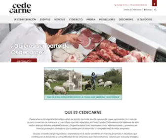 Cedecarne.es(Cedecarne) Screenshot