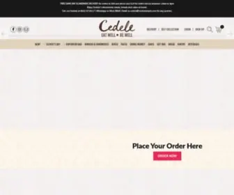 Cedelemarket.com.sg(Shop Cakes & Catering) Screenshot