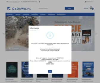 Cedewu.pl(Księgarnia ekonomiczna) Screenshot