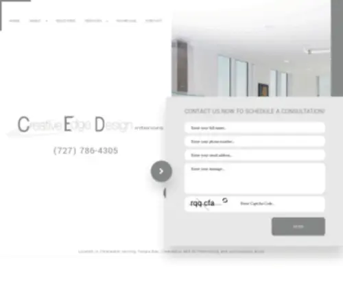 Cedinteriors.com(Interior design) Screenshot