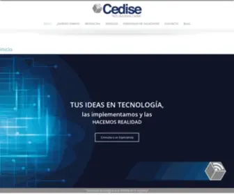 Cedise.mx(Cedise tech solutions) Screenshot