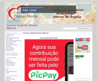 Cedivinomestre.org(Centro Espírita Divino Mestre) Screenshot