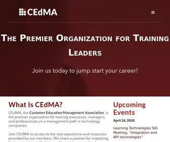 Cedma.org(Customer Education Management Association) Screenshot
