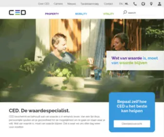 Ced.nl(CED beschermt en behoudt wat van waarde) Screenshot