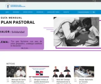 Ced.org.do(Conferencia del Episcopado Dominicano) Screenshot