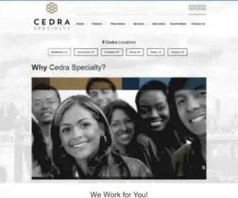 Cedraspecialty.com(Cedra Specialty) Screenshot