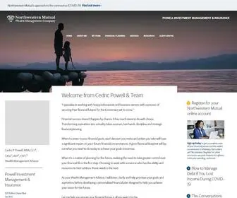 CedricPowell.com(Northwestern Mutual Wealth Management Company) Screenshot
