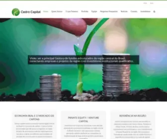 Cedrocapital.com(Gestora de Recursos e Fundos) Screenshot