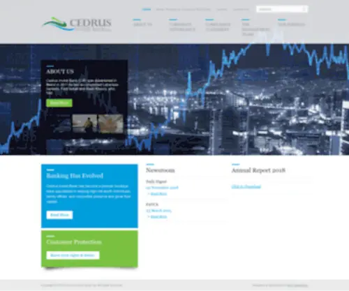 Cedrusinvestbank.com(Cedrusinvestbank) Screenshot