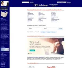 Cedsolutions.com(Microsoft Certification) Screenshot