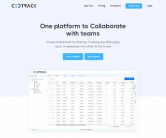 Cedtrack.com(One platform to Collaborate with teams) Screenshot