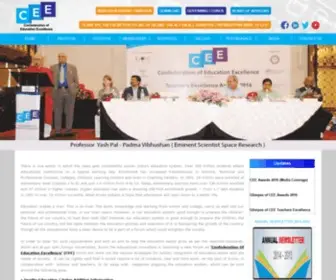 Cee-India.org(Introduction) Screenshot
