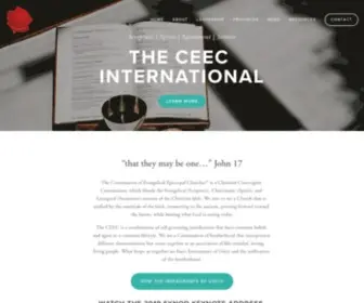 Ceec.org(International) Screenshot