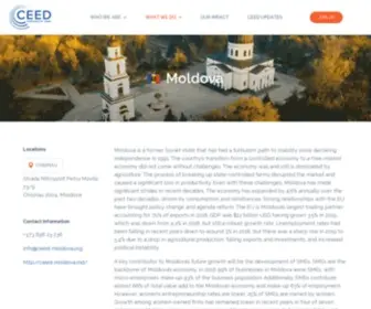 Ceed-Moldova.org(Moldova) Screenshot