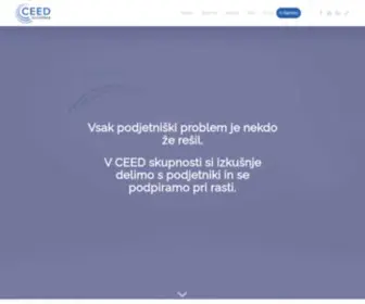 Ceed.si(CEED Slovenia) Screenshot