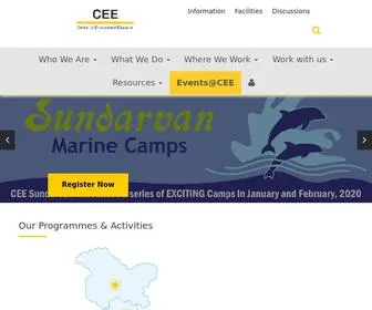 Ceeindia.org(Centre for Environment Education) Screenshot