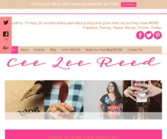 Ceeleereed.com(Home page on) Screenshot