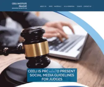 Ceeliinstitute.org(Central and Eastern European Law Initiative) Screenshot