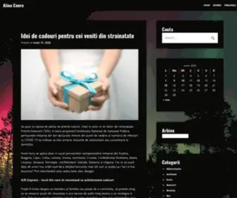 Ceero.info(Alina Ceero) Screenshot