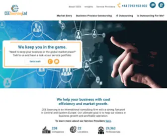 Ceesourcing.com(Homepage) Screenshot