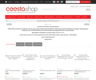 Ceestashop.fi(Viinikaappi, viinilasi, viskilasi) Screenshot