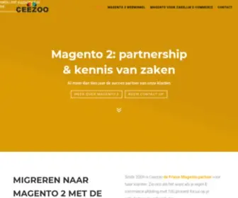 Ceezoo.nl(Magento webwinkel laten bouwen door ervaren specialist) Screenshot