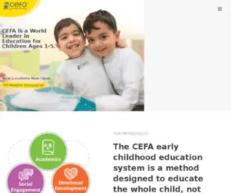 Cefa.ca(CEFA Early Learning) Screenshot