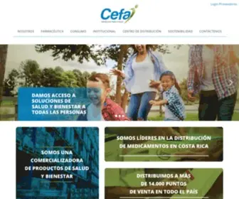 Cefa.co.cr(IIS Windows Server) Screenshot
