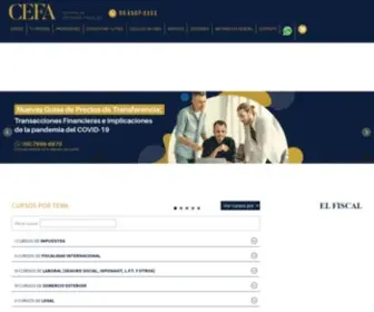 Cefa.com.mx(Cefa) Screenshot