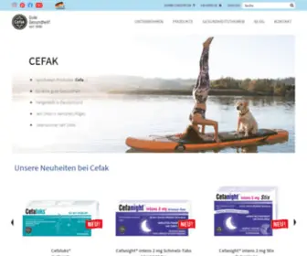 Cefak.com(Cefak KG) Screenshot