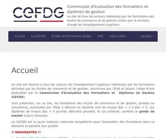 Cefdg.fr(Accueil) Screenshot