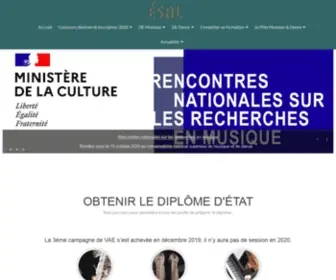 Cefedem-Lorraine.fr(Pôle Musique et Danse) Screenshot