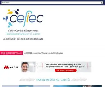 Cefiec.fr(Dernières nouvelles) Screenshot