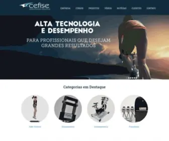 Cefise.com.br(Cefise Biotecnologia Esportiva) Screenshot