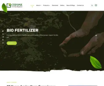 Cefonemicrobial.com(Cefone Microbial Technology LLP I Bio Fertilizer) Screenshot