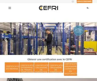 Cefri.fr(Depuis 1990) Screenshot