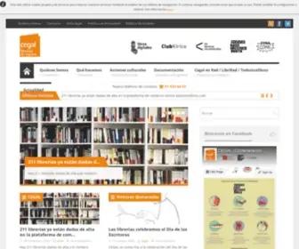 Cegal.es(CEGAL es la Confederación Española de Gremios y Asociaciones de Libreros) Screenshot