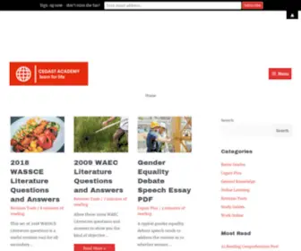 Cegastacademy.com(Cegast Academy) Screenshot